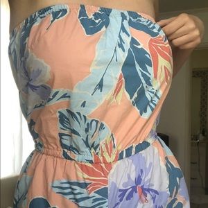 Hawaiian Print Romper